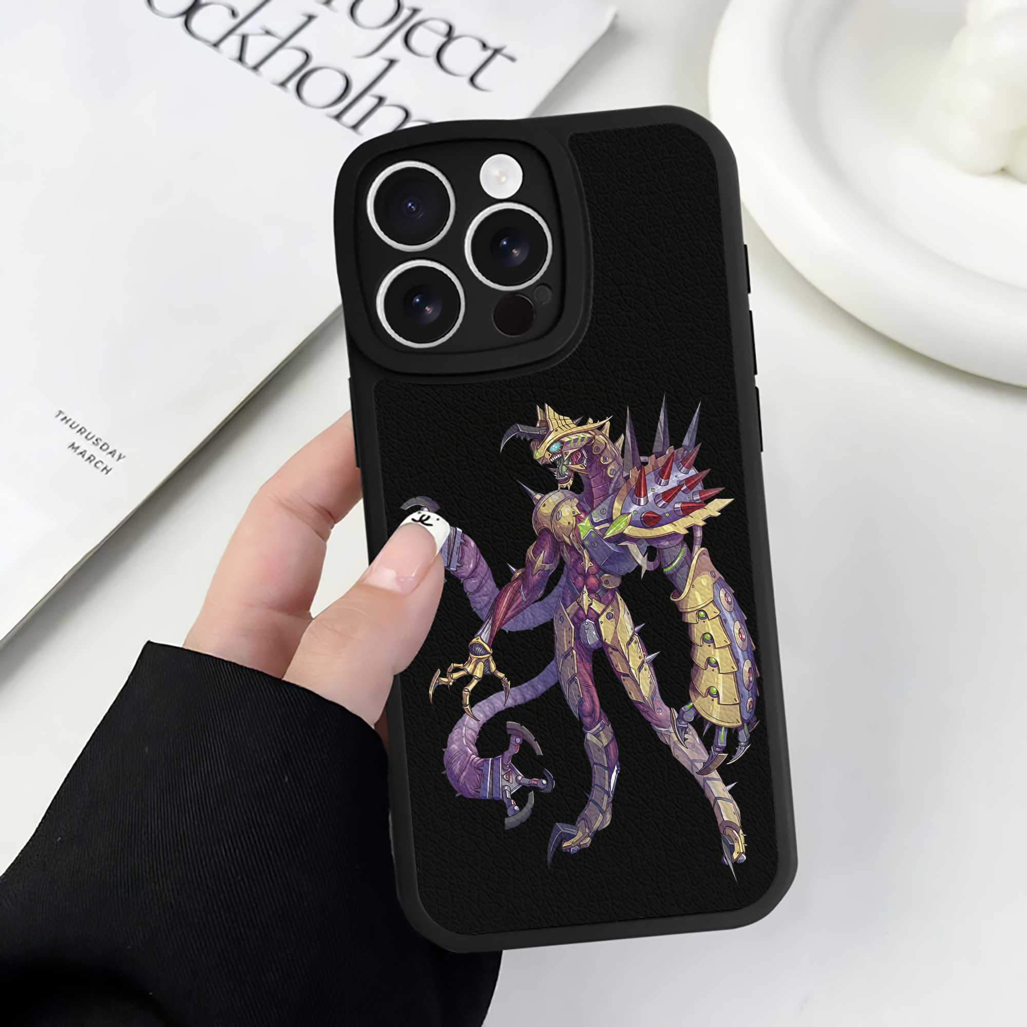 （画像用） ウルトラマン Ultraman 【iPhone 16シリーズ対応】シリコンスマホケース（レザー調） 材質：シリコン